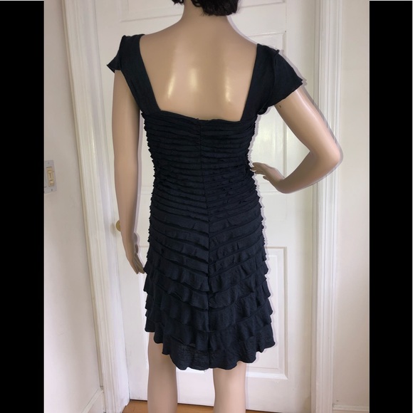 M.J.J.P Mini Stretchy Black Dress Sz S - Picture 4 of 9